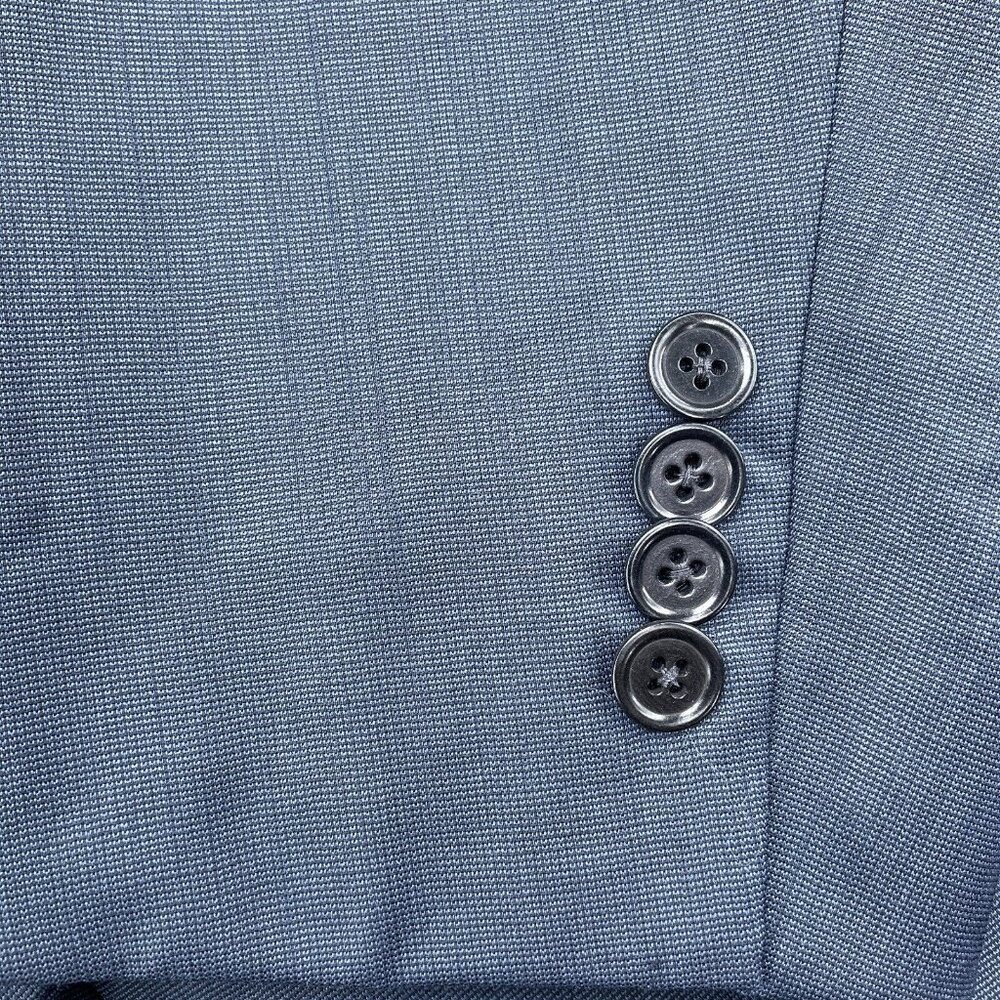CCS Suit Men 51R/43W x 30L Dynamic Concept Blue‎ Wool Classic Career 2pc - Picture 4 of 16